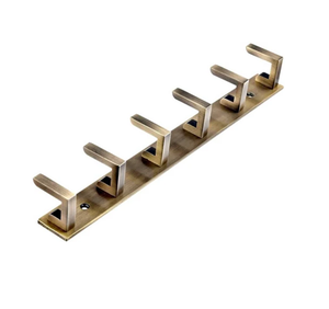 Customise Design Gold Plated Pure Brass Hook Hanger Clothes and Coat Hanger for Towel Hanging At Reasonable Price - Product Image 2