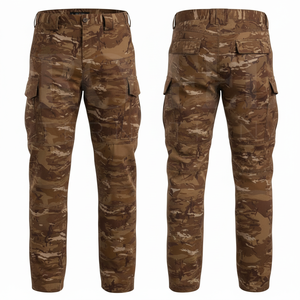 Comfortable Soft New Design <b>Camouflage</b> <b>Cargo</b> Unisex Pants Multi Pocket Outdoor Work Trousers Lightweight Durable Style Pants - Product Image 3