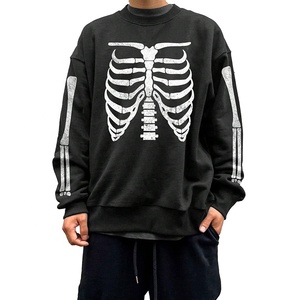 High Quality 100% Cotton Sweatshirts Quick Dry Windproof Oversized Customized Design with Solid Pattern Silk Screen For <b>Winter</b> - Product Image 1