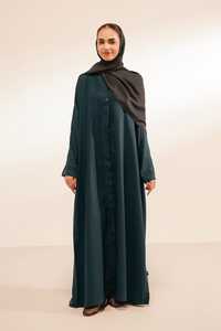 New Muslim Abaya Womens Clothing Diamond Shinny Polyester Open Abaya Modest <b>Dress</b> Abaya Frauen Muslimisches 2026 - Product Image 4