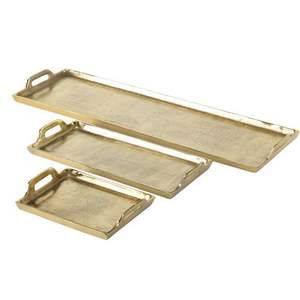 Bandeja de Servir Moderna de Latón, Diseño Simple, Vajilla para el Hogar, Cocina, Comedor, Fiestas, Servir Aperitivos, Fácil de Limpiar - Product Image 5