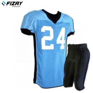 Ensembles de maillots de football et de cricket américains personnalisés en gros sublimés avec logo de l'équipe uniformes personnalisés - Product Image 5