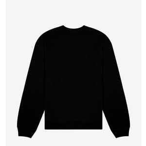 BELLA + CANVAS Unisex 10 oz. Sudadera negra de forro polar unisex para adultos, cuello redondo, estilo grueso. - Product Image 6