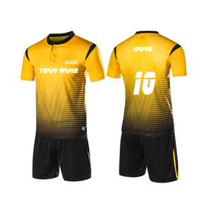 Maillot de football unisexe personnalisé OEM ODM à séchage rapide, respirant, en maille 100 % polyester, avec impression sur mesure - Product Image 5