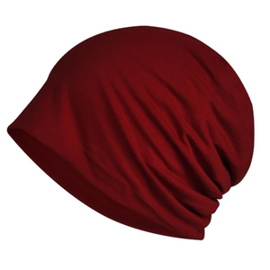 Gorros de Punto Unisex al por Mayor, 100% Poliéster, Estilo Urbano, Color Sólido, Logotipo Personalizado, para Todas las Temporadas, Fabricante OEM - Product Image 5
