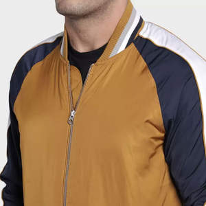 Nueva Chaqueta Bomber Personalizada para Hombre, Tallas Grandes, Ropa Urbana, Chaqueta Bomber de Diseño Personalizado a Bajo Precio, Servicio OEM - Product Image 6