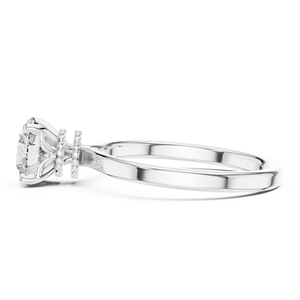 Minimalist 925 Sterling Silver Moissanite <b>Diamond</b> <b>Ring</b> Wholesale Jewelry Manufacturer Factory Direct - Product Image 2