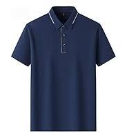 Polo de performance pour homme avec logo personnalisé, coupe ajustée, col à revers, manches courtes, gris, piqué de haute qualité, polo athlétique, vente en gros OEM - Product Image 2
