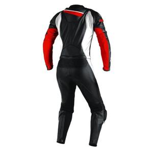 Combinaison de moto pour femme, maillot de course personnalisé avec logo, vêtements de course moto, combinaison intégrale en cuir avec protections, combinaison en cuir - Product Image 3