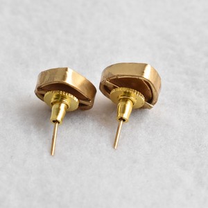 Pachi Kundan 18K Gold Plated Flower Ethnic Push Back Small <b>Stud</b> Earrings Handmade Jewelry Gift for Women - Product Image 2