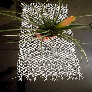 14 X 78 inches Wedding, Party, Dining Room and Boho Events Handmade Cotton Macrame Knotted <b>Table</b> <b>Runner</b> - Product Image 1