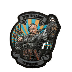 Meilleur matériau nouveauté Pvc Patch prix Offre Spéciale quantité en vrac Pvc Patch meilleure vente Offre Spéciale bonne qualité tissu sergé - Product Image 4