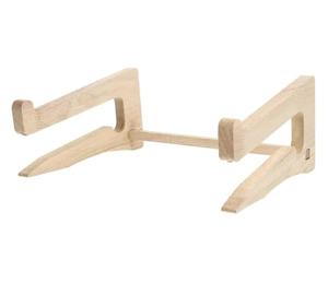 Soporte de madera para computadora portátil, montaje rápido, almacenamiento de discos, organizador de diseño moderno para revistas y libros - Product Image 6