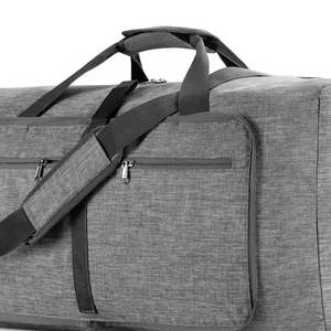 <b>Large</b> Capacity <b>Waterproof</b> Sports Gym <b>Bag</b> Travel Duffel Fitness Workout <b>Bag</b> with Wet Pocket OEM Custom Logo - Product Image 4