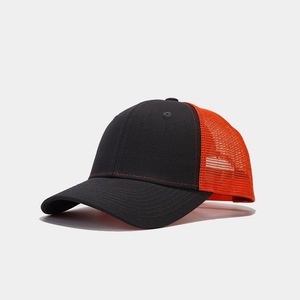 Wholesale Custom Trucker <b>Hat</b> 3D Embroidery Logo Unisex Outdoor Motion Casual Fashion Fishing Sun Shade Sunscreen Mesh - Product Image 3