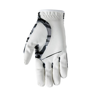Gants de golf en cuir véritable de qualité supérieure, paume antidérapante, taille unique, unisexe, usage sportif, entièrement en spandex, logo brillant, confort optimal - Product Image 6