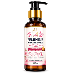 Feminine Intimate Care Oil for Tightening with Fresh Aroma Skin Glow Softness Flexibility & Daily Wellness Support - Product Image 1