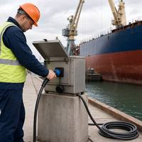 Connecteur d'alimentation maritime étanche IP67 MJ23, prise circulaire aviation à montage sur panneau, verrouillage par torsion pour alimentation portuaire
