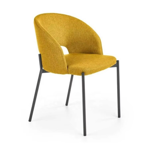 Fauteuil Club Moderne en Velours pour Salon, Salle à Manger, Chambre à Coucher, Chaise Rembourrée avec Pieds en Métal Doré – Vente en Gros - Product Image 1