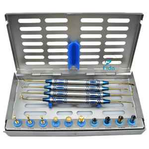 Kit de Elevación Dental FIDA de Acero Inoxidable, Instrumentos para Levantamiento de Senos, Juego de Instrumentos para Implantes, Brocas Dask Stopper, Aumento Óseo, Implantología - Product Image 1