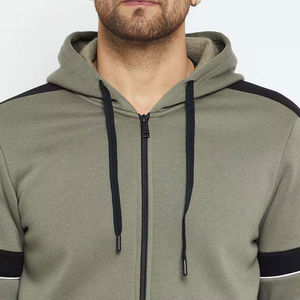 Conjunto Deportivo Casual de Invierno 2026 para Hombre, Corte Regular, Tejido de Felpa Sublimado, Transpirable, con Capucha, Personalizable, 2 en 1, Color Sólido - Product Image 5