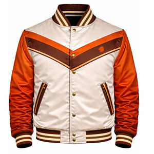 Chaqueta de Invierno de Alta Calidad, Estilo Varsity, Satinada, Precio de Fábrica - Product Image 1