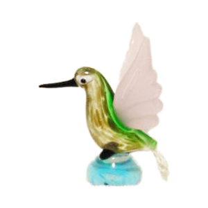 Figurine en verre artisanale personnalisée Colibri - Product Image 3