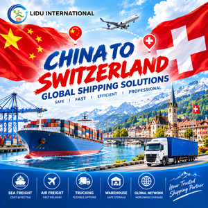 Envío Multimodal Suiza China Aéreo Marítimo Express DDP Despacho de Aduanas Caja de Zapatillas Marca Agente Transitario 7x24 Online - Product Image 1