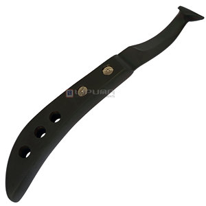 Cuchillo para Pezuñas LIPUMA Personalizado de 22.5cm con Hoja Recubierta de Plasma Negra, Mango Perforado, Afilado Quirúrgico, Reutilizable, para Cuidado Veterinario de Caballos y Ganado - Product Image 1