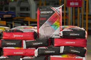 GREENFIX C2T Mortier à base de ciment écologique, additifs spéciaux, sac de 20 kg, adhésif pour carrelage pour usage en construction, Phu Tho - Product Image 5