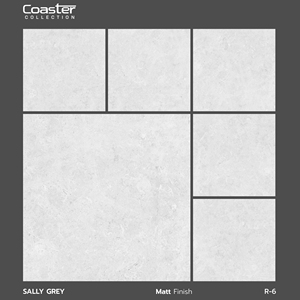 Carrelage en porcelaine 24x24 avec détails mats sculptés, conçu pour offrir un confort tactile, une profondeur contrôlée et un sol fiable. - Product Image 1