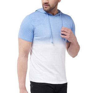 Nouveau Hoodie de Sport Homme à Manches Courtes Style Streetwear à Vendre – Hoodie Uni Personnalisable avec Logo, Hoodie Oversize Vierge pour Homme - Product Image 4