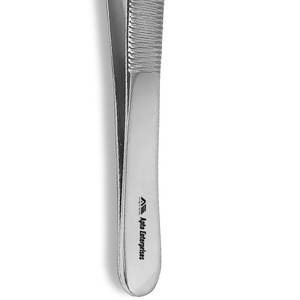 Pinzas de Tejido Adson Brown Premium de Acero Inoxidable, Altamente Pulido, Instrumentos de Precisión, Fuente de Alimentación Manual, 4.75 Pulgadas, 9x9 Dientes - Product Image 5