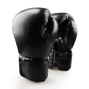 High Quality Professional MMA Boxing Gloves Genuine Leather Adjustable <b>Hook</b> Loop Closure Customizable Breathable Waterproof - Product Image 1