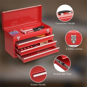 Cassetta degli Attrezzi in Lega di Alluminio con Ruote, Dimensioni Personalizzabili, Impermeabile, in Materiale PC PP per Conservazione Utensili, Include Vassoio Accessorio - Product Image 4
