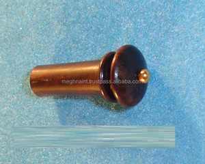 Violon Meghna International avec cheville plate et boule dorée Rose pour débutants et apprenants de musique, modèle MEG-OO4, prix compétitif - Product Image 4