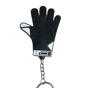 Porte-clés Gants de Gardien de But en PVC Caoutchouc de Qualité Supérieure – Vente Chaude en Gros - Product Image 4