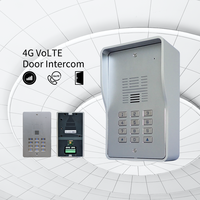 Interphone audio sans fil 4G avec appel bidirectionnel, clavier extérieur pour l'entrée des portes, pour la sécurité des appartements