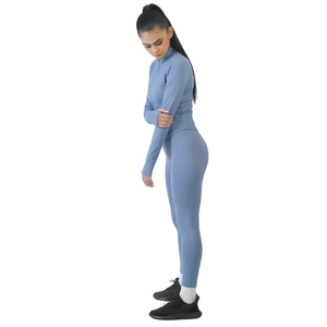 Leggings Deportivos de Cintura Alta para Mujer, Pantalones de Yoga Elásticos de Nailon y Spandex, Ropa Deportiva para Entrenamiento, Running y Actividades Físicas - Product Image 3