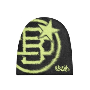 Bonnet d'hiver en tricot réglable de qualité supérieure Design Jacquard personnalisé Broderie 3D Respirant Imperméable Unisexe Adulte Usage quotidien en extérieur - Product Image 6