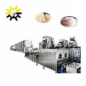 Automatic Factory Supply High Quality Industry Machinery Equipment For Non-fried Self Cook Gluten Free Instant Ramen Production