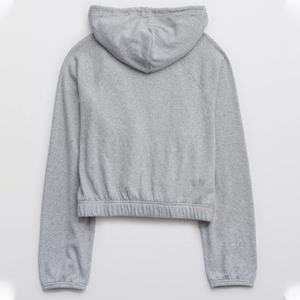 Nouvelle Tendance Ensemble Deux Pièces Femme : Crop Top à Capuche Entièrement Zippé et Short Moulant – Survêtement Sexy et Tendance pour Tenue Décontractée ou Sportive - Product Image 5