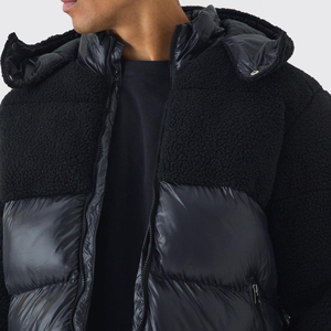 Chaqueta de Invierno para Hombre, Nueva, Acolchada, Gruesa, Cálida, de Poliéster/Nailon, de Secado Rápido y Transpirable - Product Image 4
