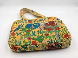 Housse d'ordinateur portable matelassée en coton faite à la main avec bandoulière et fermeture éclair pour documents et achats, origine Rajasthan, modèle 100 - Product Image 4