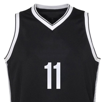 Desain Jersey Basket Terbaru 2026, Bahan Polyester Bernapas, Warna Hitam dan Merah, Jersey Basket Kosong Custom untuk Pria, Layanan OEM
