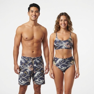<b>Mens</b> Board Shorts swim <b>Trunks</b> Stripe Quick Dry Waterproof Shorts Wholesale Sport Beach Pants Board Fishing Short - Product Image 2