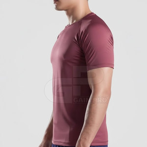 Camisetas Deportivas para Hombre, Transpirables, de Tela Elástica, para Gimnasio, Fitness, Running y Entrenamiento - Product Image 3