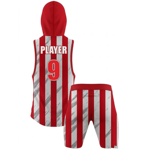 Ventes en gros d'uniformes de football 7v7, maillots sublimés, pantalons de compression, légers, tailles pour jeunes et adultes, maillot de football américain - Product Image 3