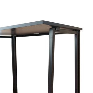 โต๊ะคอมพิวเตอร์แบบพับได้สีดำ RT รุ่นเรียบง่าย - Product Image 4