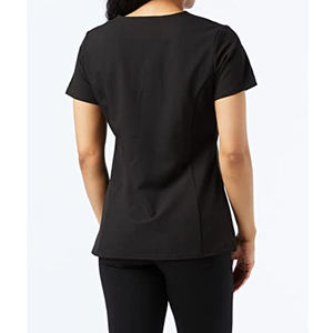 Unisex Classic V Neck Denim Medical Scrub <b>Set</b> Hospital Nurse Uniform <b>Doctor</b> Workwear Cotton Blends - Product Image 2